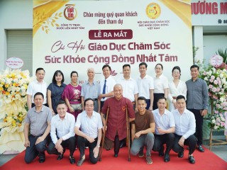 Chi hội Giáo dục Chăm sóc Sức khỏe Cộng đồng Nhất Tâm chính thức ra mắt, hướng tới sứ mệnh xây dựng cộng đồng khỏe từ gốc